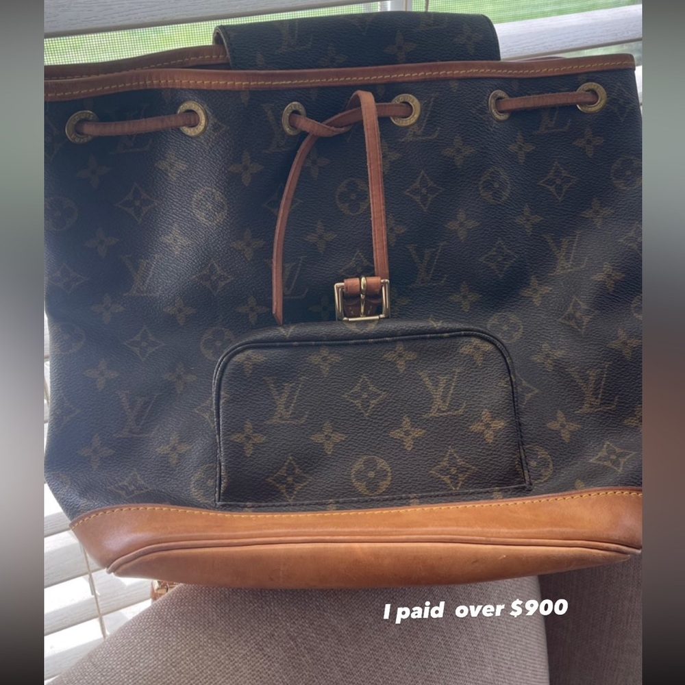 LV MONOGRAM BACKPACK VINTAGE